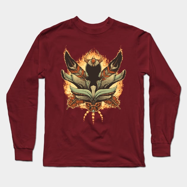 Phoenix Long Sleeve T-Shirt by Rodrigo_Gafa